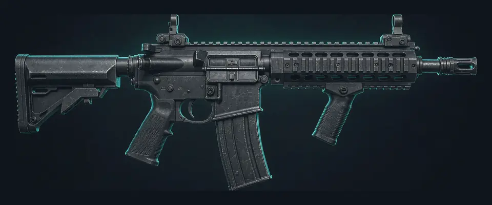 Han 86 assault rifle render